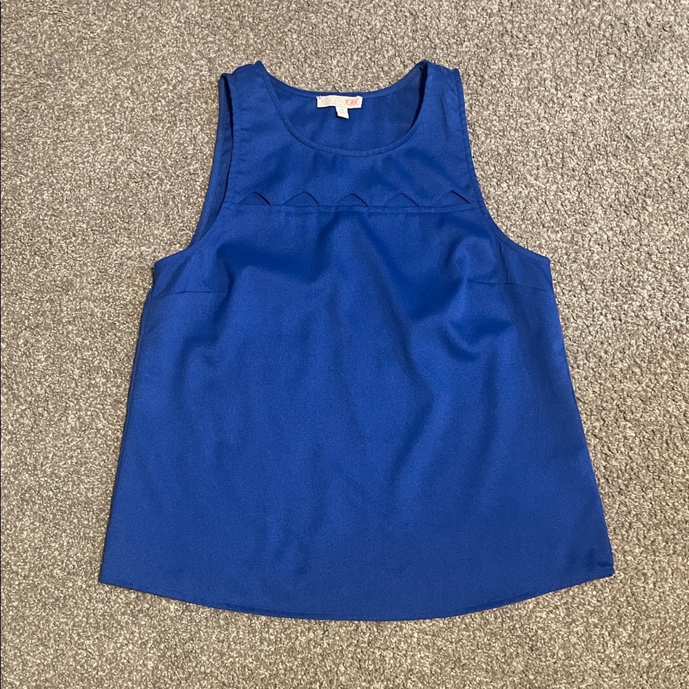 Gianni Bini Royal Blue Tank Top
